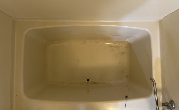 浴槽のシミ補修
